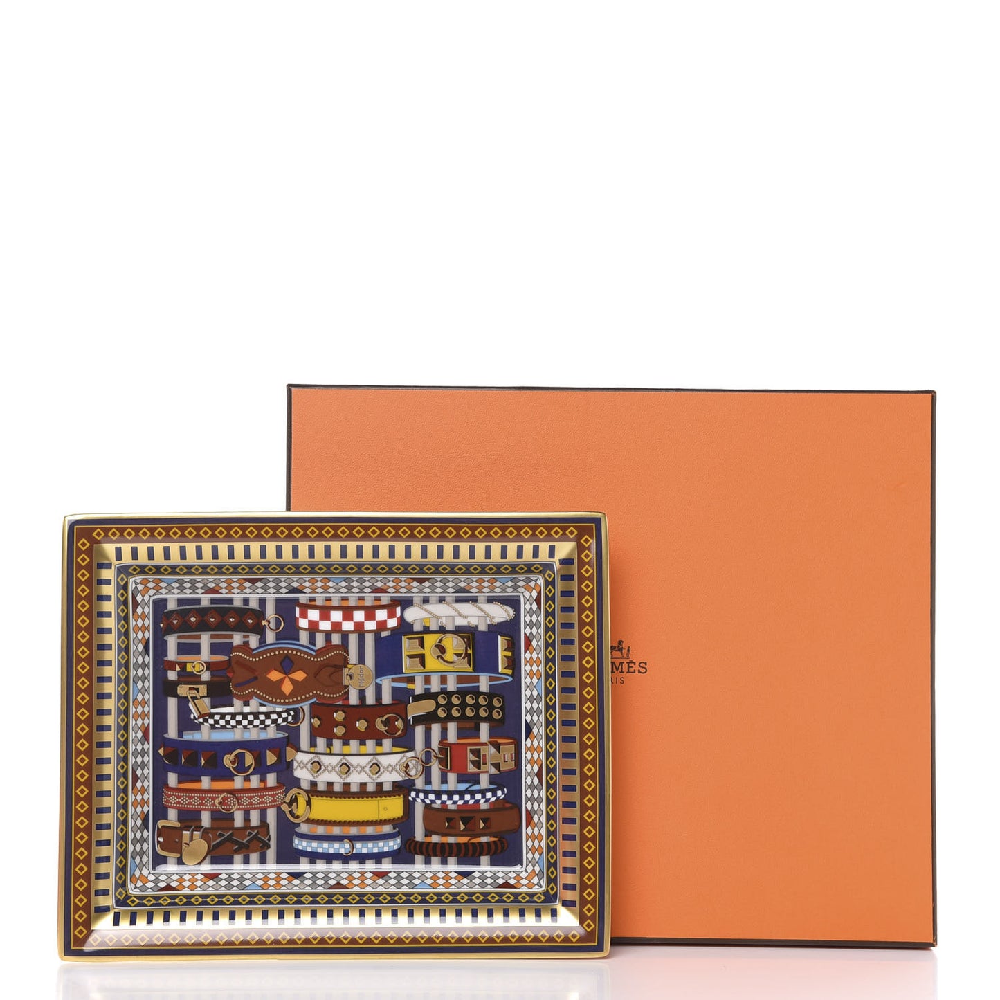 Porcelain Collier De Chien Change Tray