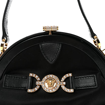 Versace Satin Crystal Medusa 95 Plaque Bag Black 7 of 9