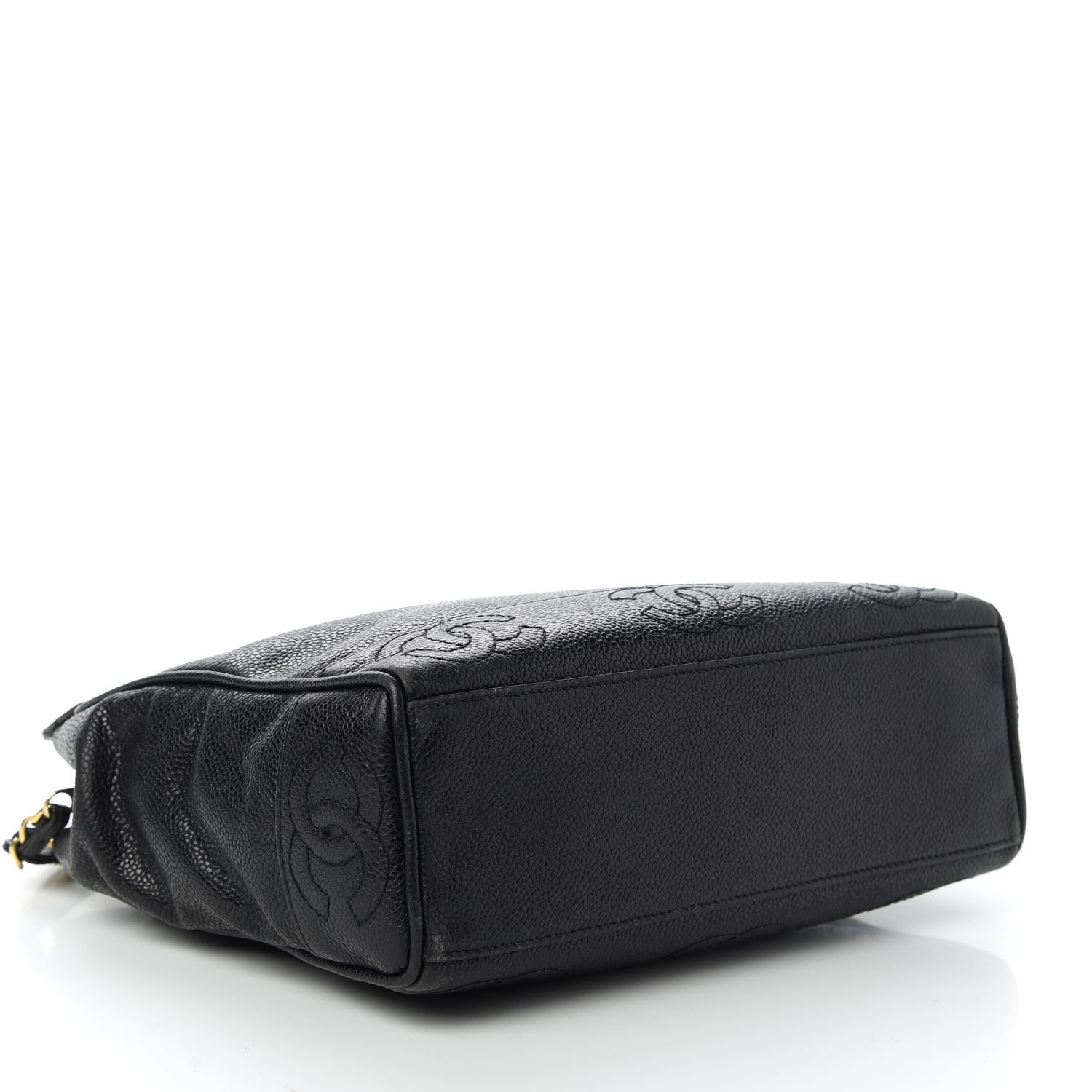 Chanel Caviar CC Shoulder Bag Black 4 of 10