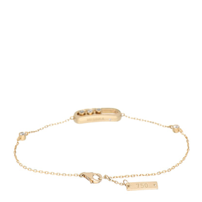 Messika 18K Yellow Gold Diamond Baby Move Bracelet 3 of 4