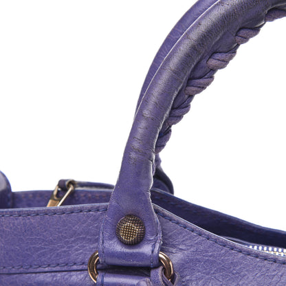 Balenciaga Agneau Giant 12 Rose Gold Hardware First Bleu Lavande 13 of 17