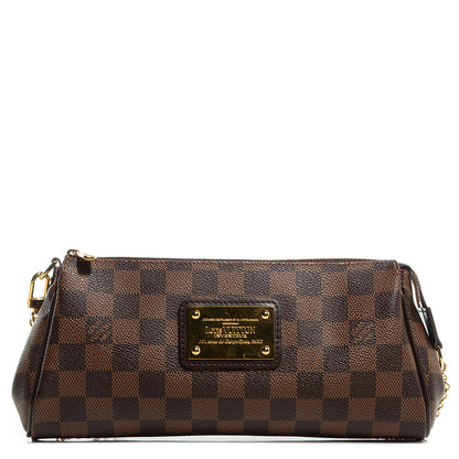 Louis Vuitton Damier Ebene Eva Clutch 1 of 7