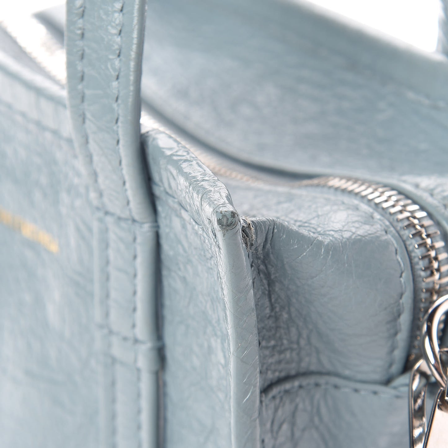 Agneau Arena XXS Bazar Shopper Tote Bleu Gris