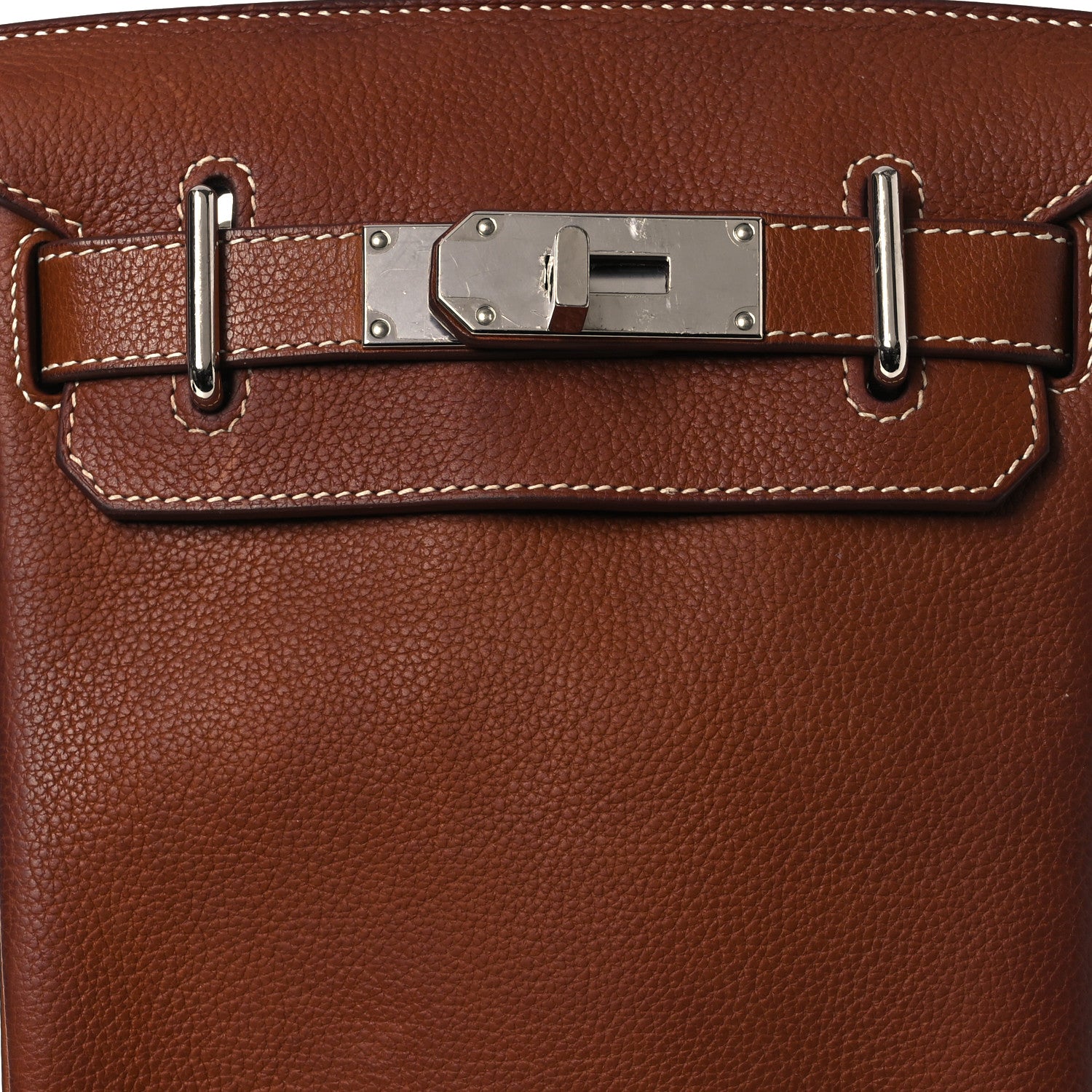 Hermes Natural Barenia Faubourg Hac A Dos PM Backpack Fauve 8 of 15
