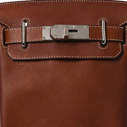 Hermes Natural Barenia Faubourg Hac A Dos PM Backpack Fauve 8 of 15