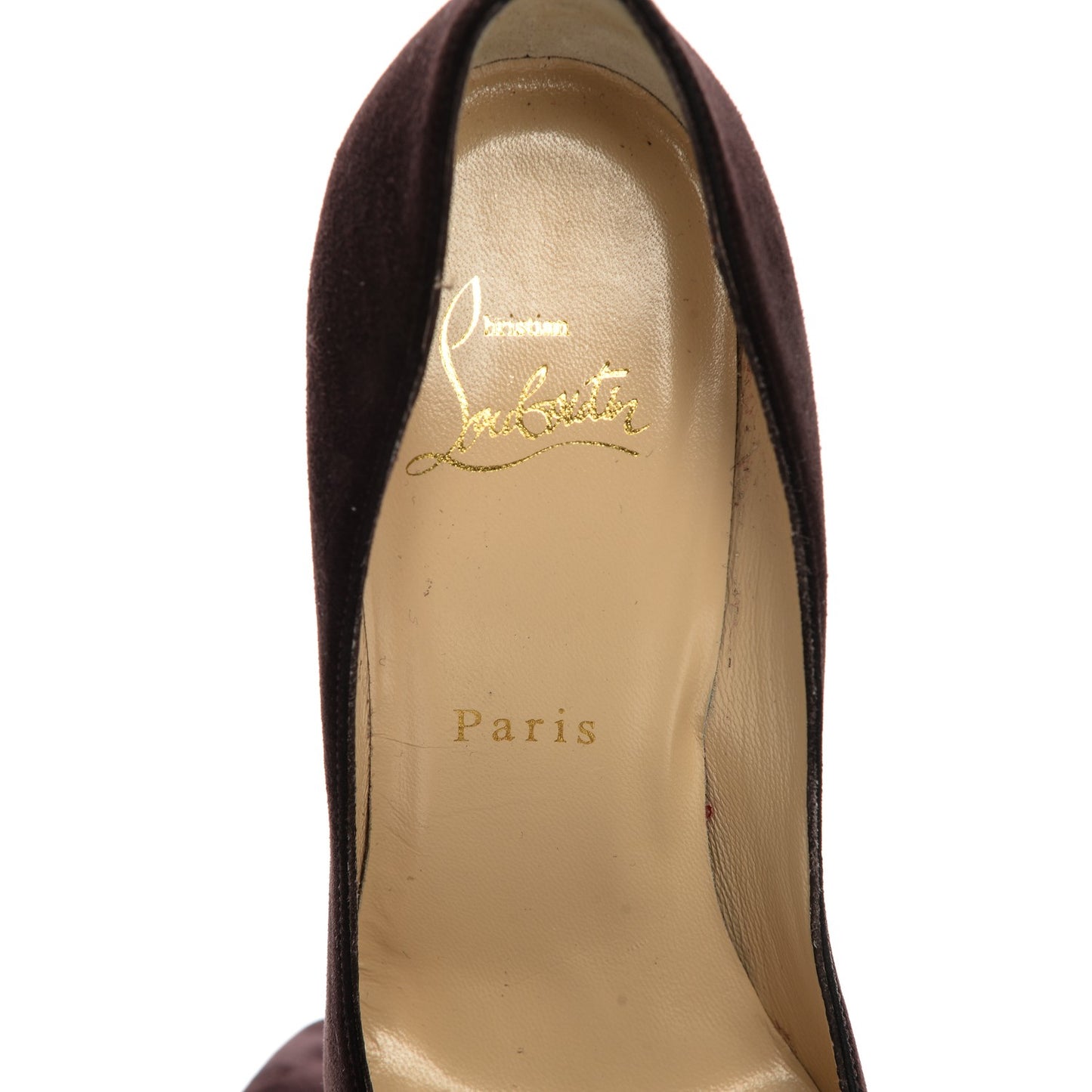 Veau Velours Pigalle Follies 100 Pumps 36.5 Burgundy