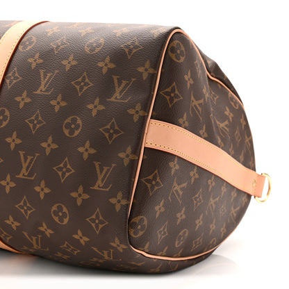 Louis Vuitton Monogram Keepall Bandouliere 45 9 of 9