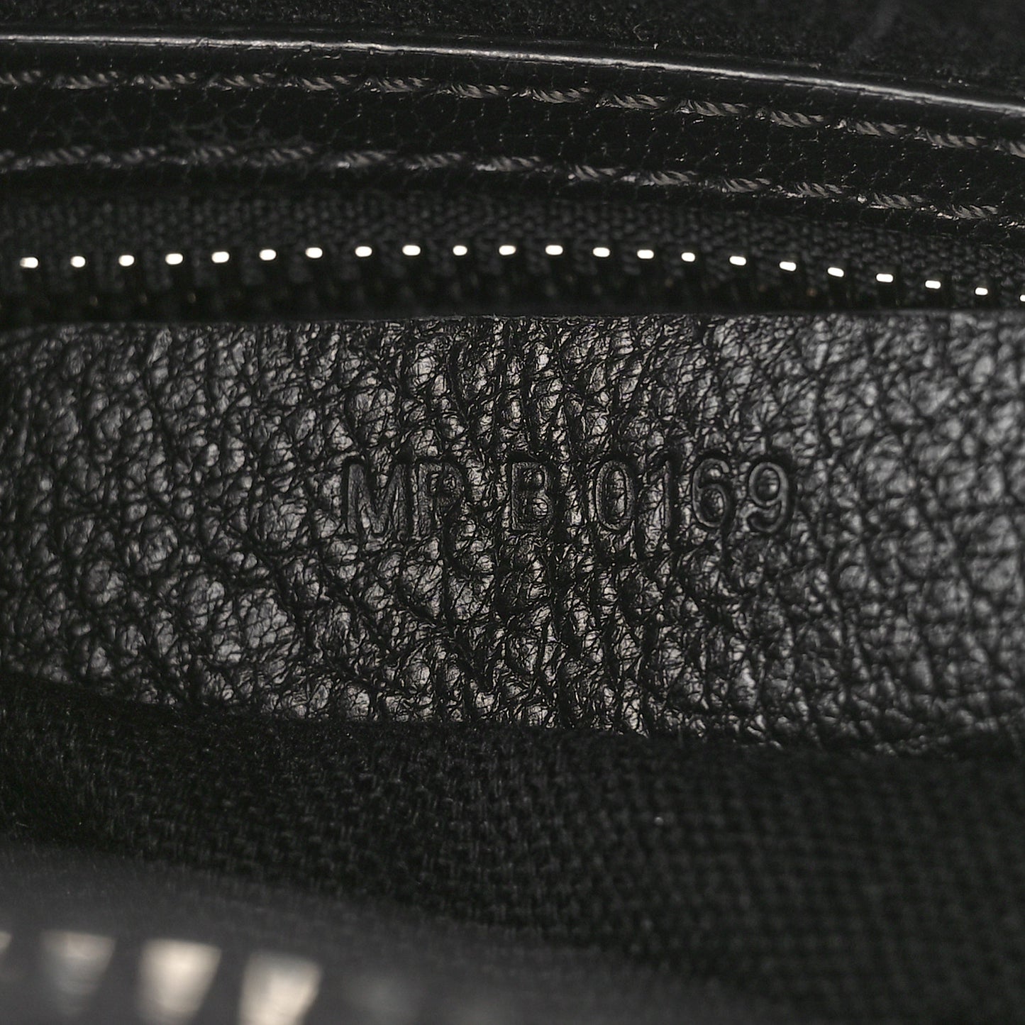 Sugar Goatskin Mini Antigona Black