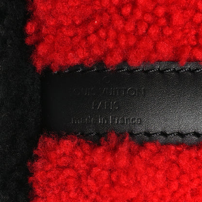 Louis Vuitton Monogram Teddy Speedy Bandouliere 25 Red 6 of 8