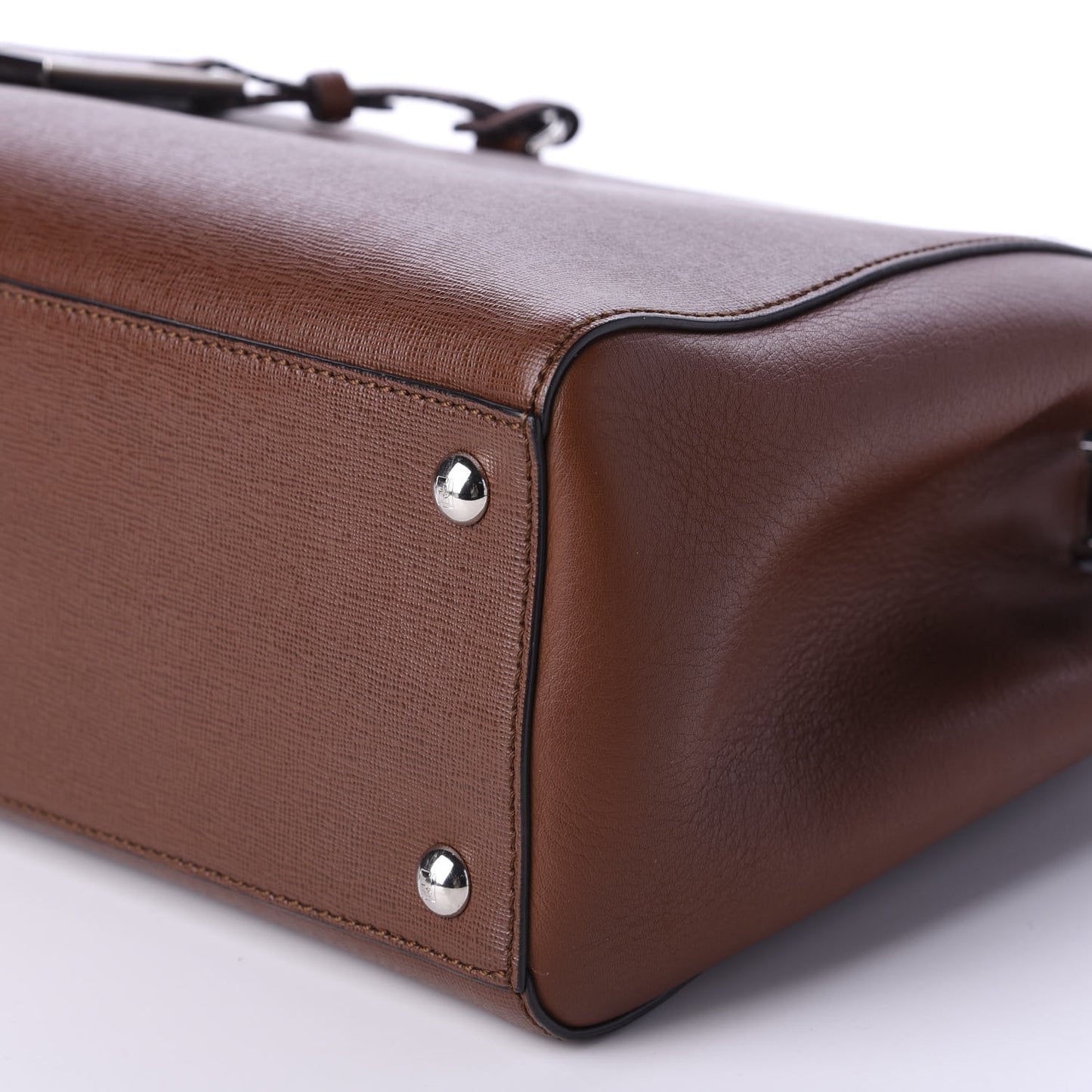 Vitello Elite Petite 2Jours Tote Walnut