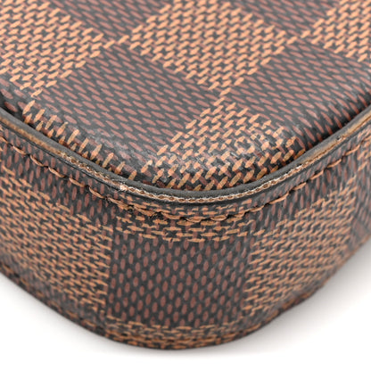 Louis Vuitton Damier Ebene Pochette Felicie Chain Wallet 9 of 13