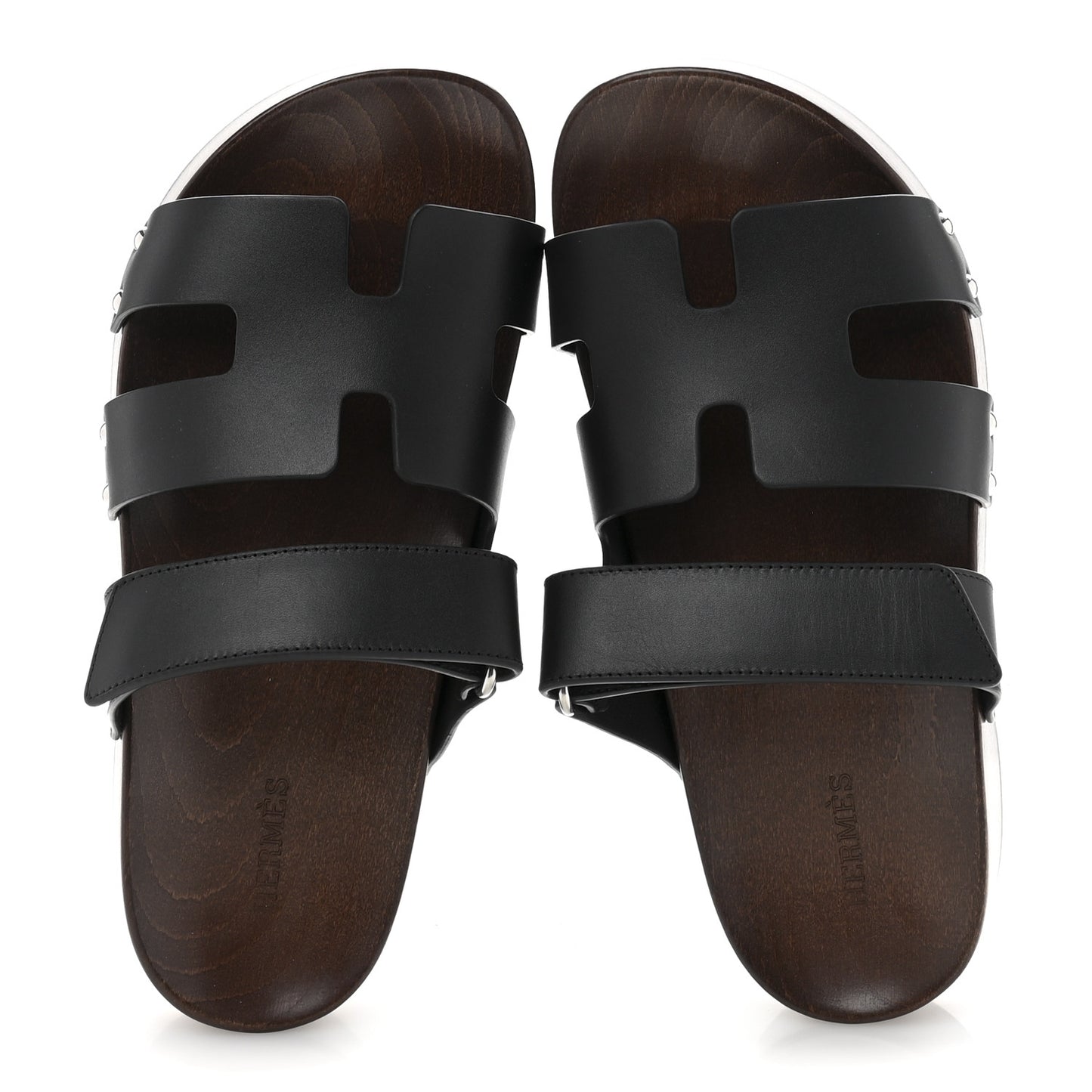 Calfskin Womens Kos Clog 38 Black