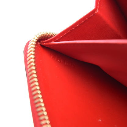 Louis Vuitton Vernis Clemence Wallet Cherry 7 of 8