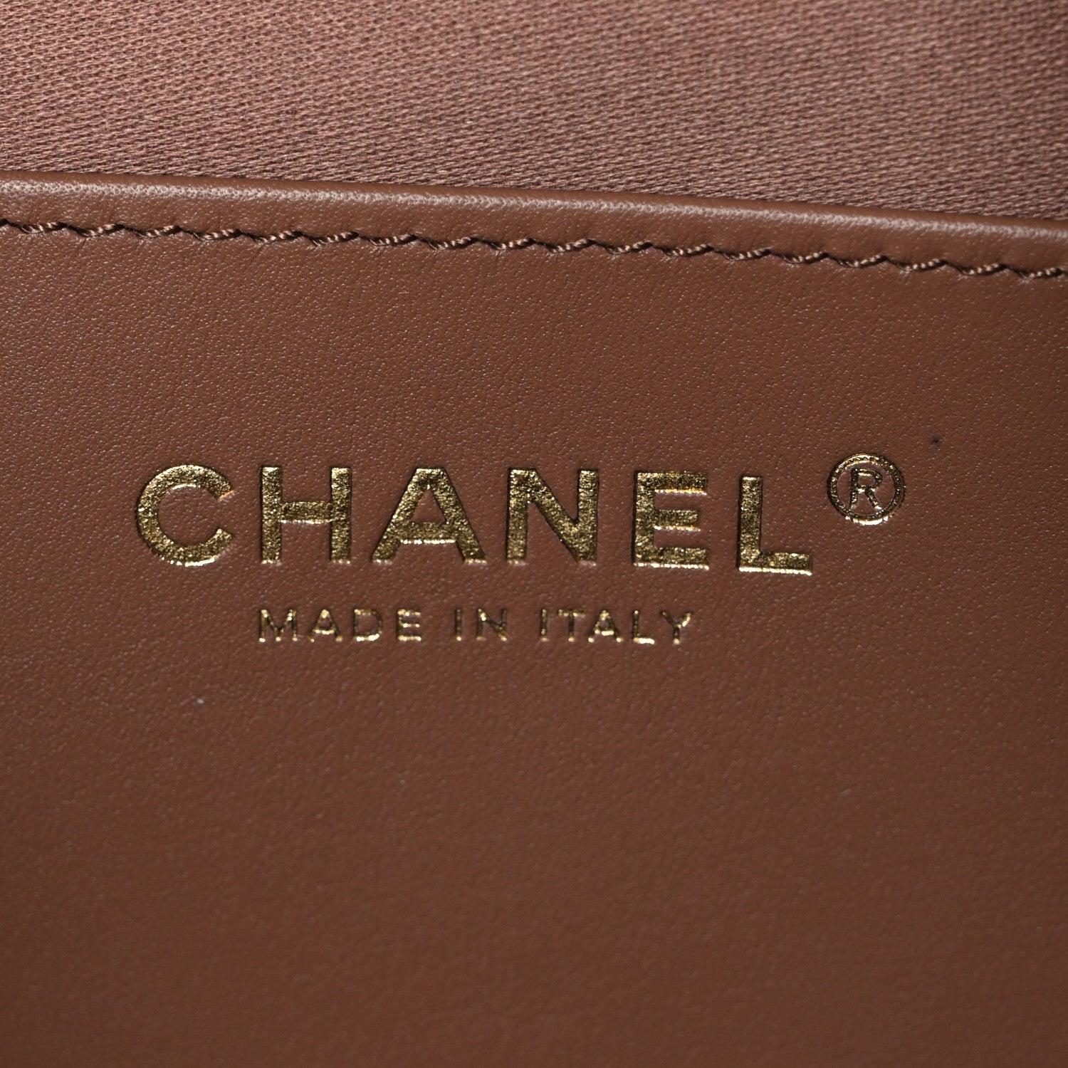 Chanel Caviar Quilted Medium Chanel 25 Handbag Brown 7 of 12