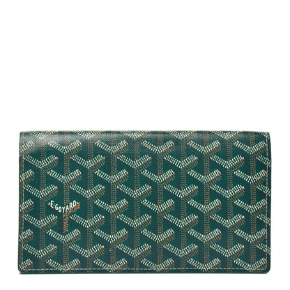 Goyard Goyardine Richelieu Wallet Green 1 of 8