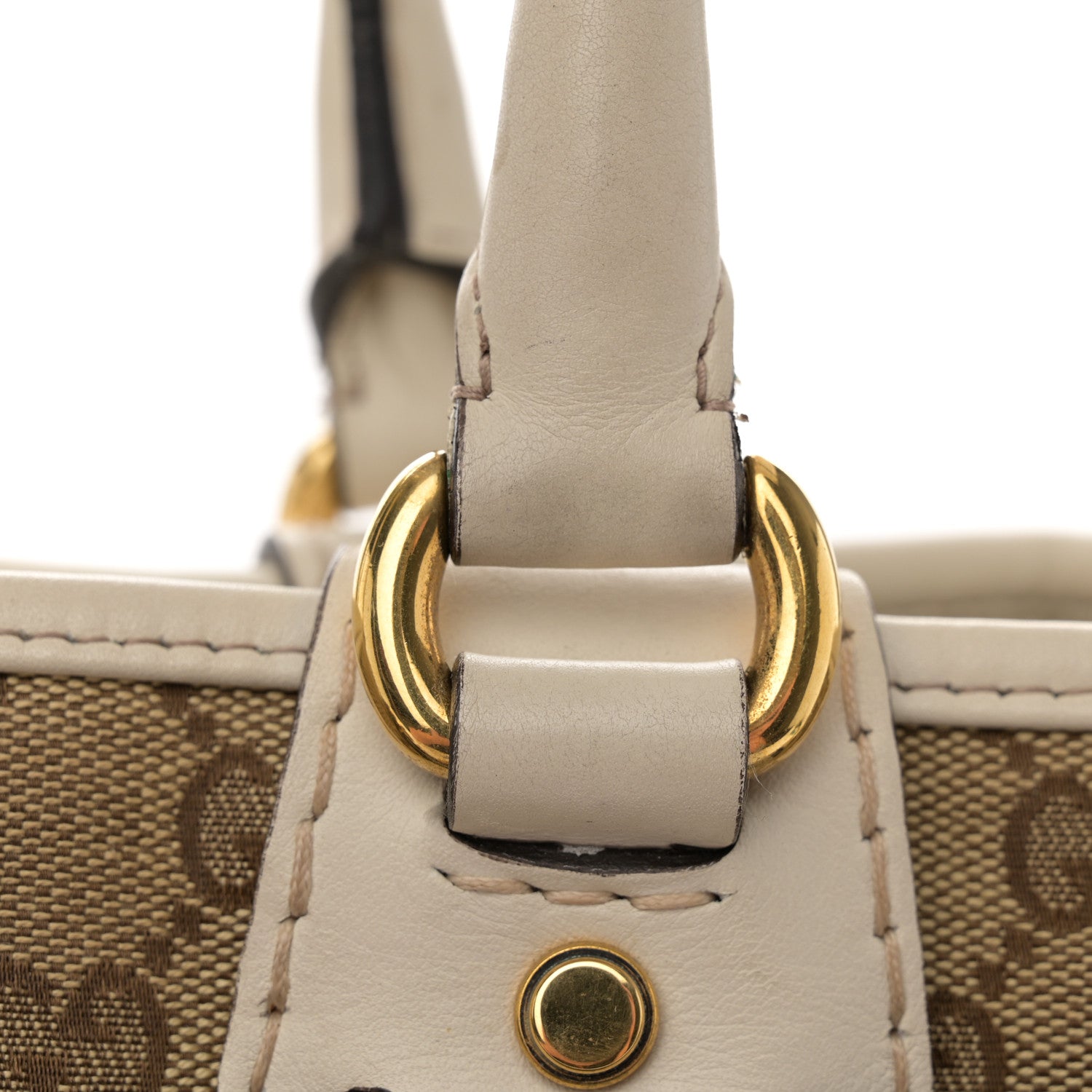 Gucci Monogram Medium GG Running Tote Off White 16 of 17