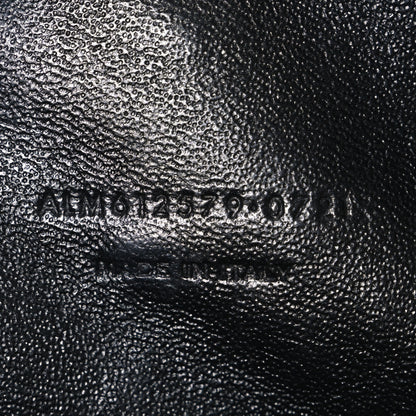 Saint Laurent Grain De Poudre Matelasse Monogram Mini Lou Camera Bag Black 7 of 10