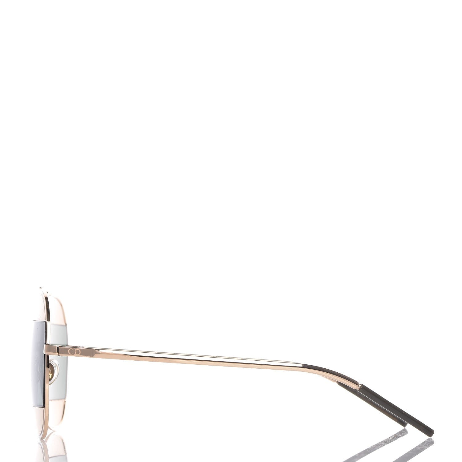Christian Dior Split 1 Aviator Sunglasses Gold 4 of 8