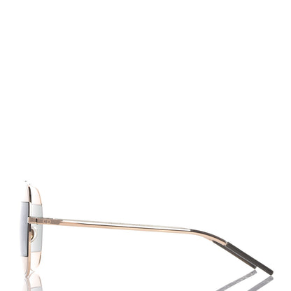 Christian Dior Split 1 Aviator Sunglasses Gold 4 of 8