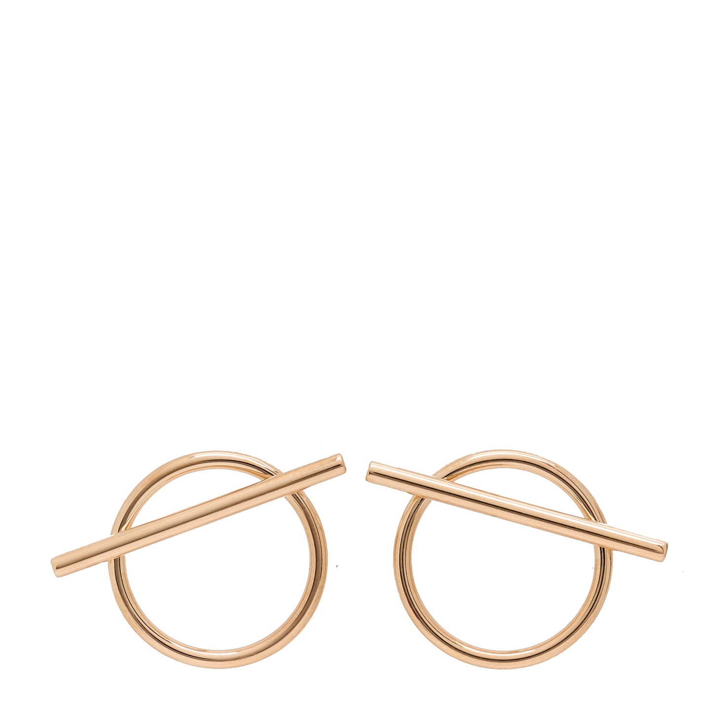 18K Rose Gold MM Echappee Earrings