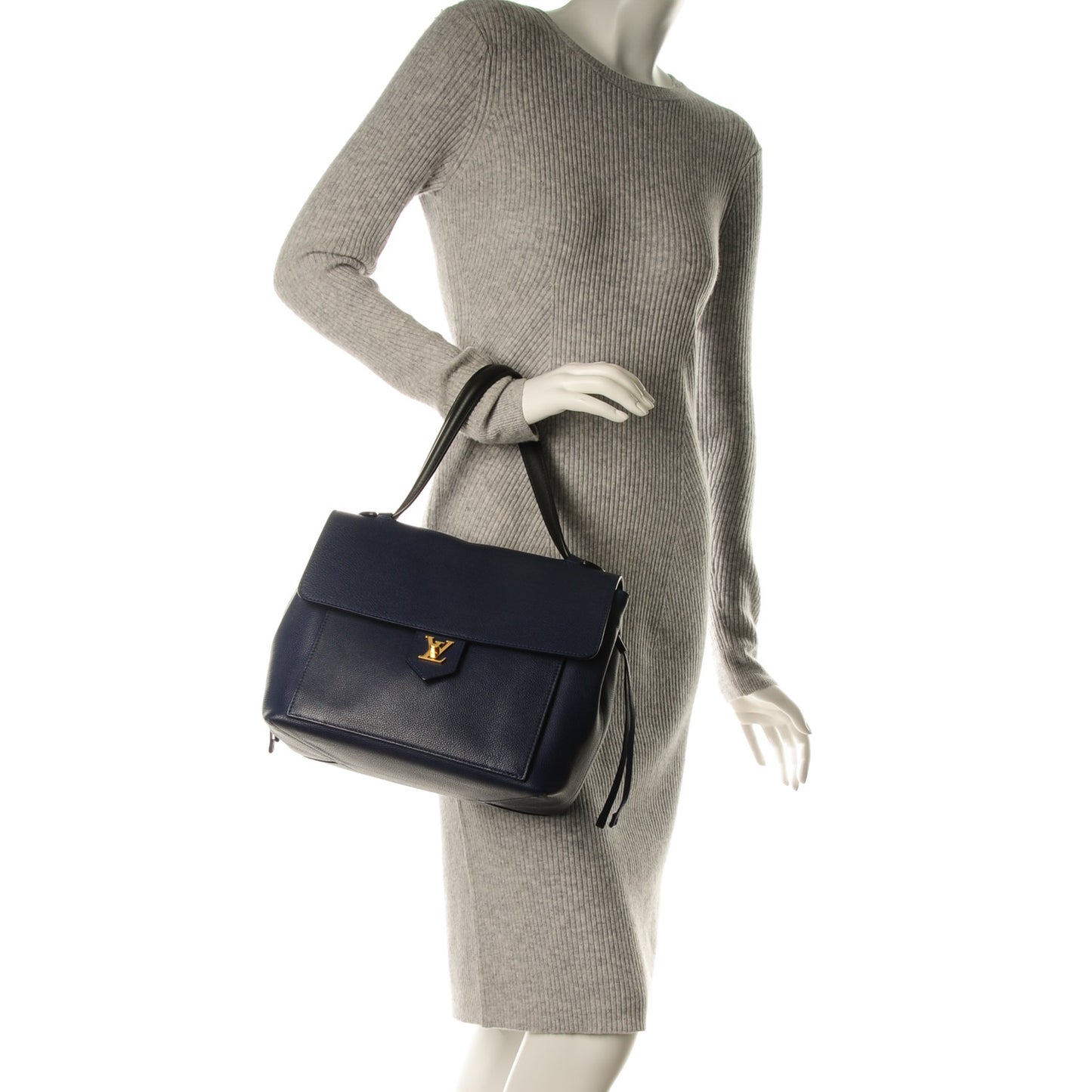 Calfskin Lockme PM Iris