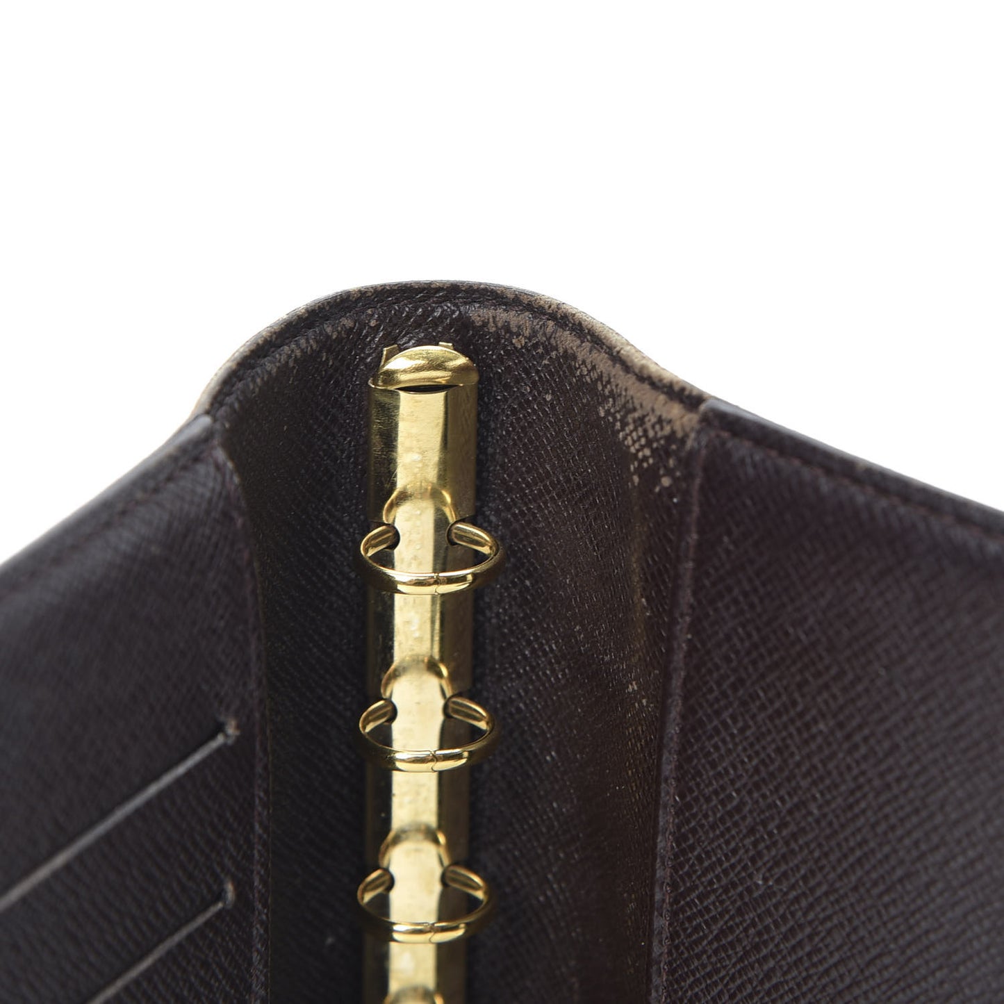 Damier Ebene Small Ring Agenda Cover