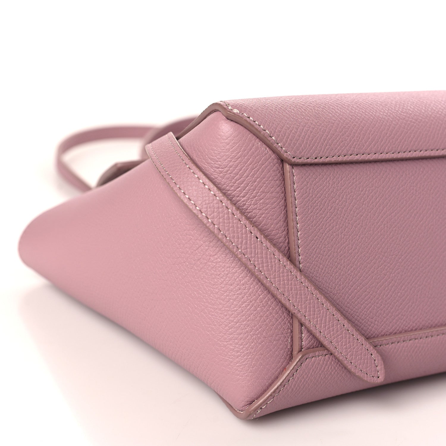 Celine Grained Calfskin Nano Belt Bag Vintage Pink 8 of 9