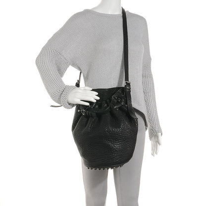 Alexander Wang Leather Diego Bucket Bag Black 2 of 6