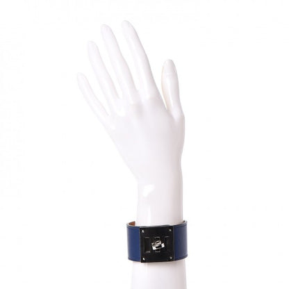 Hermes Swift Kelly Dog Bracelet Bleu Saphir 2 of 7