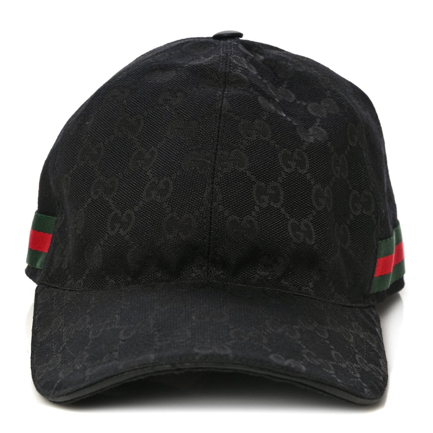 Monogram Web Baseball Hat XXL Black