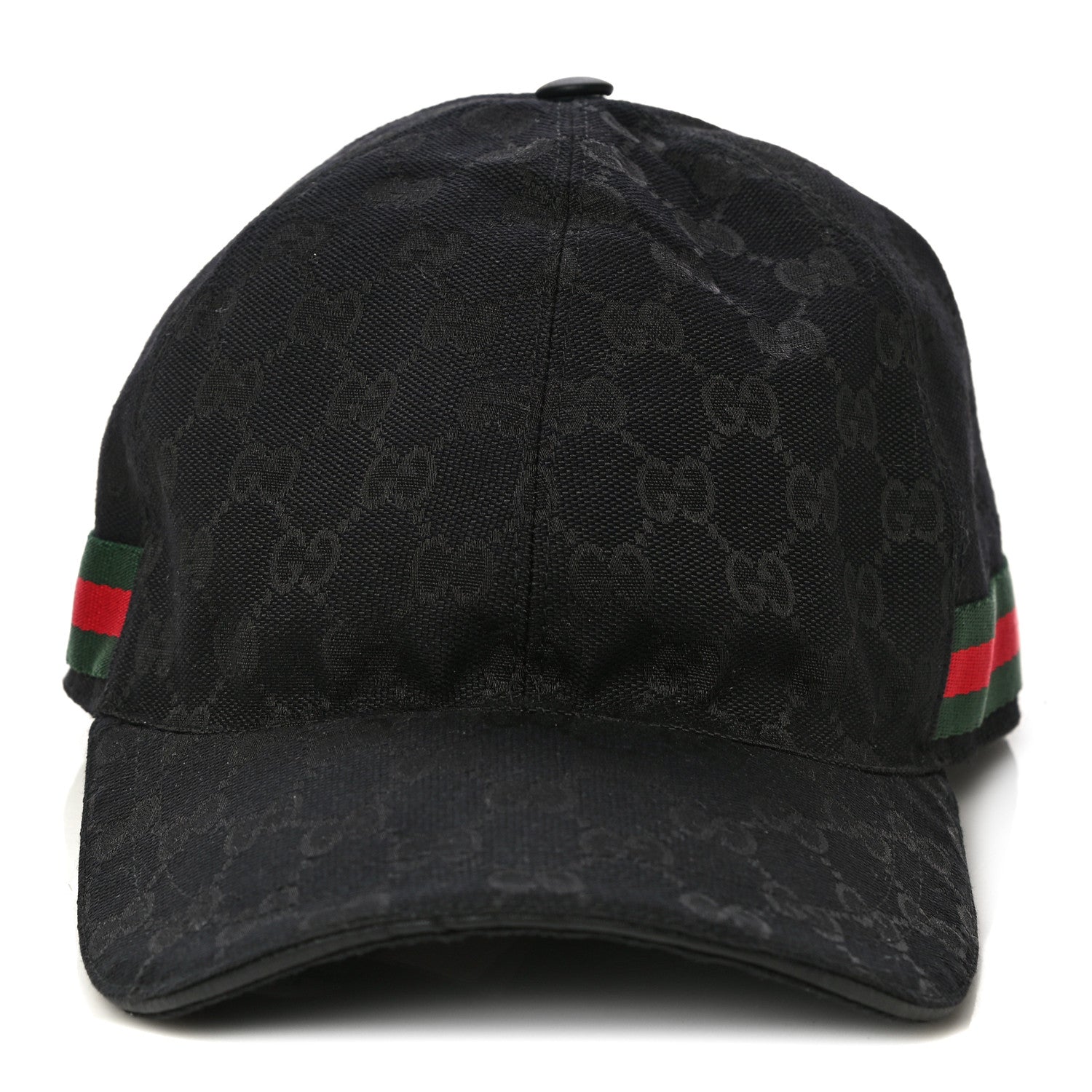 Gucci Monogram Web Baseball Hat XXL Black 2 of 11