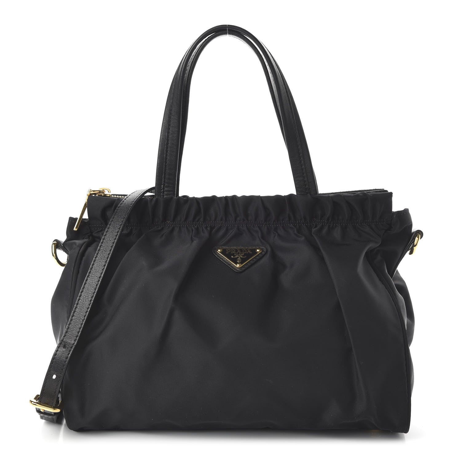 Prada Tessuto Nylon Tote Black 1 of 9