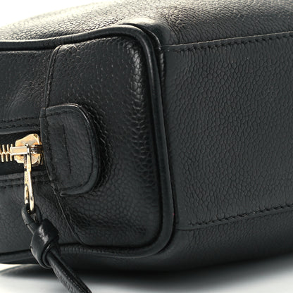 Chanel Caviar Timeless CC Cosmetic Pouch Bag Black 9 of 10