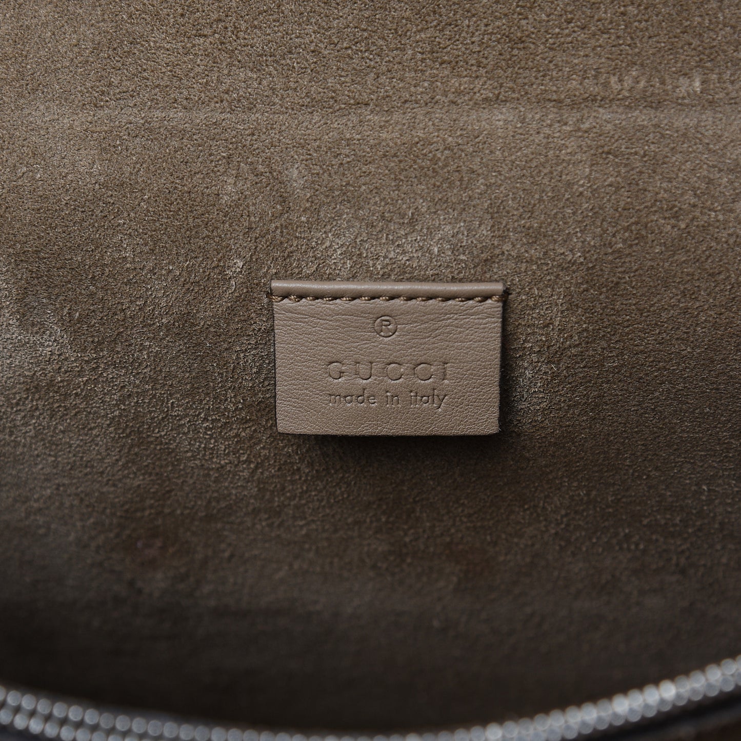 GG Supreme Monogram Medium Dionysus Shoulder Bag Taupe