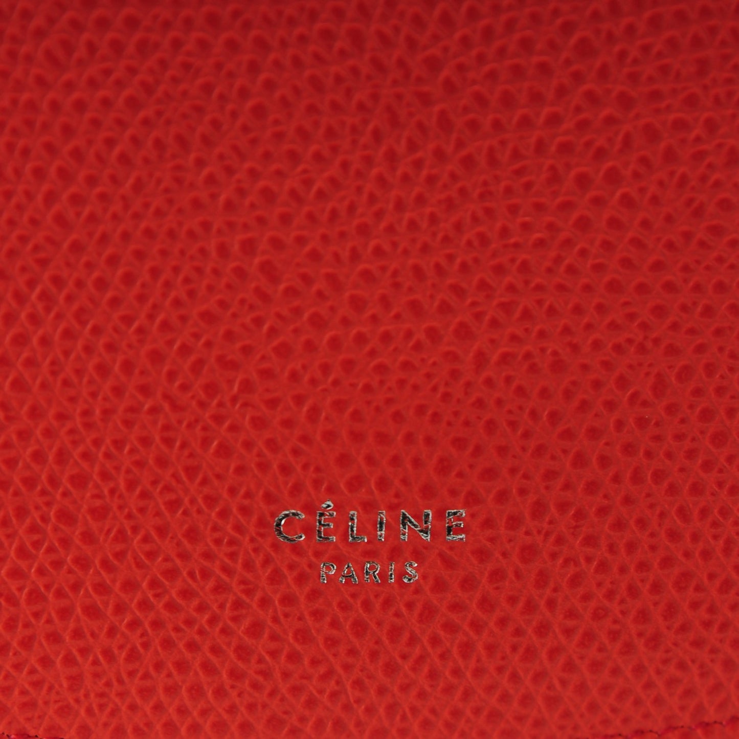 Grained Calfskin Trotteur Messenger Coral