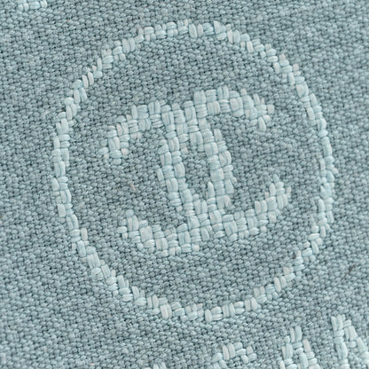 Chanel Mixed Fibers Small Deauville Tote Light Blue 16 of 16