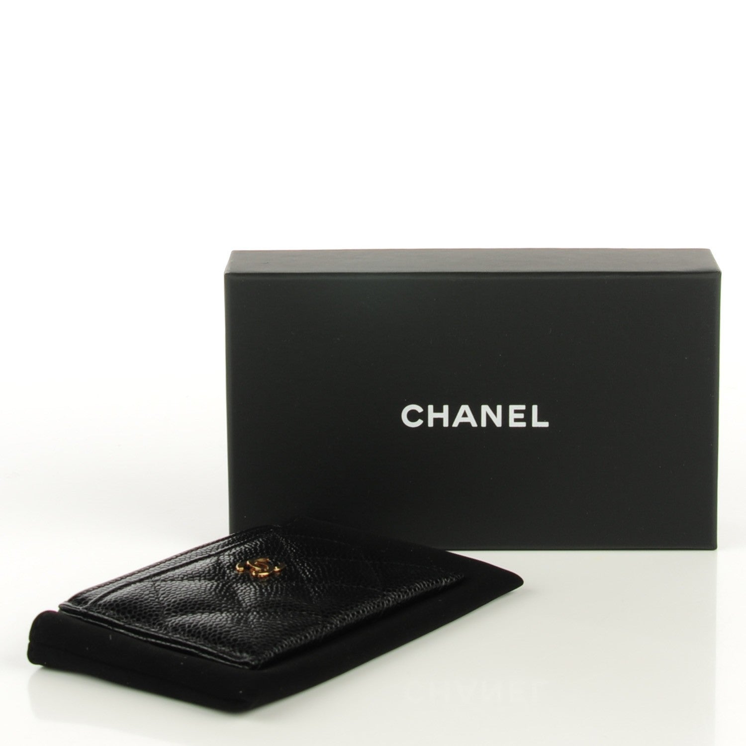Chanel Caviar Quilted Card Holder Black 4 of 8