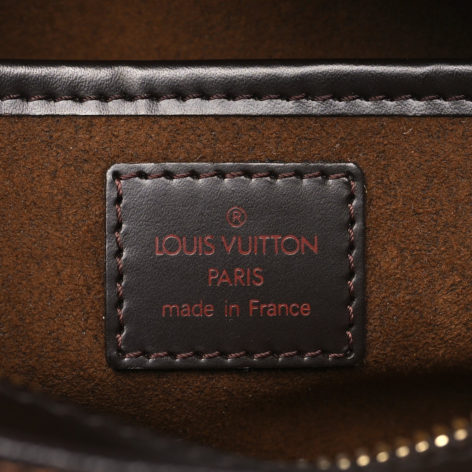 Louis Vuitton Damier Ebene Pochette Saint Louis Clutch 6 of 9