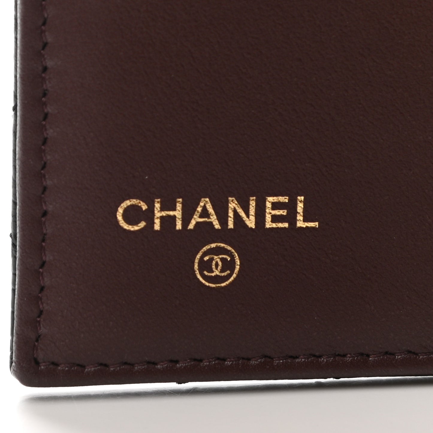 Caviar Quilted Large Flap Wallet Black