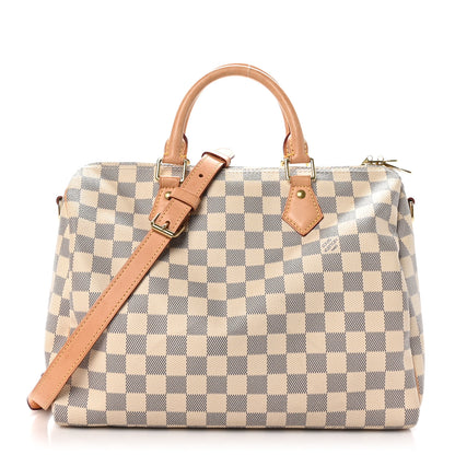 Louis Vuitton Damier Azur Speedy Bandouliere 30 1 of 12