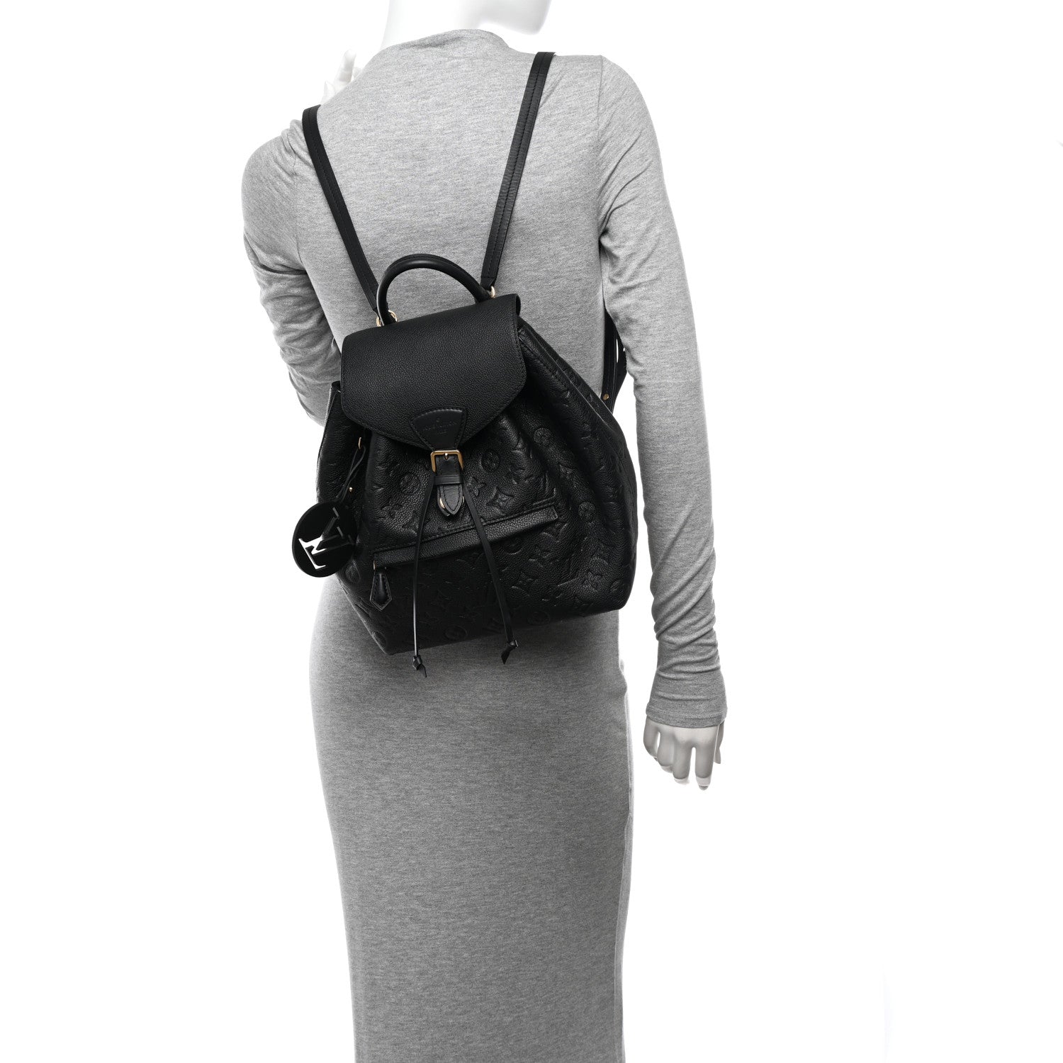 Louis Vuitton Empreinte Montsouris NM Backpack Black 3 of 9
