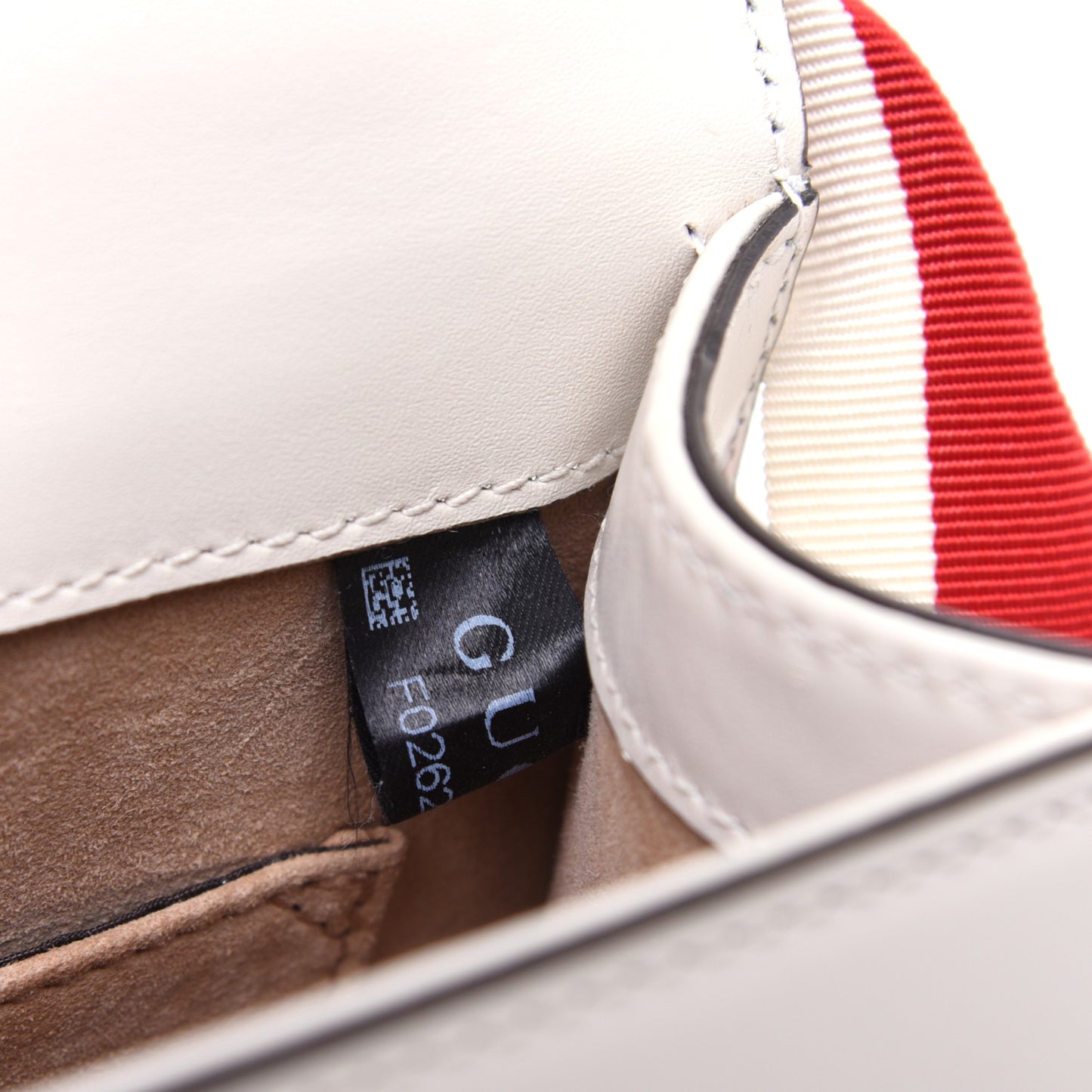 Calfskin Mini Sylvie Chain Shoulder Bag White