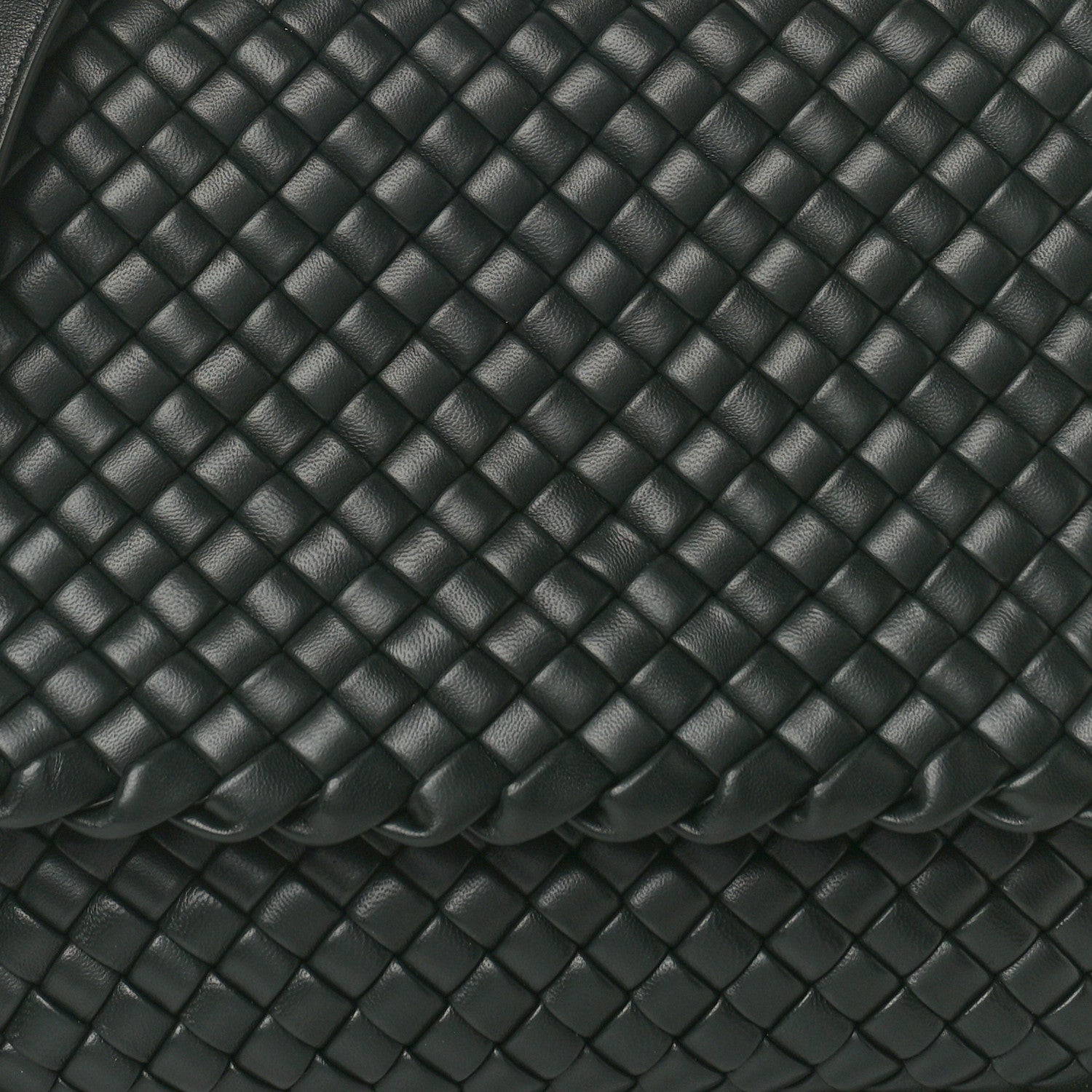 Bottega Veneta Nappa Intrecciato Small Cobble Shoulder Bag Black 7 of 9