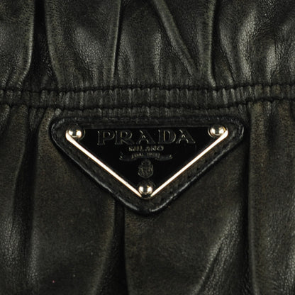 Prada Nappa Gaufre Shoulder Bag Nero Black 13 of 14