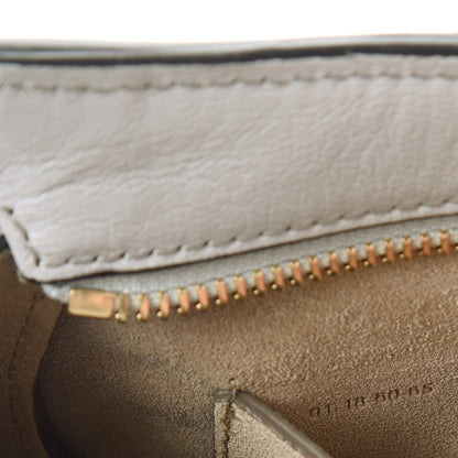 Chloe Calfskin Suede Mini Pixie Signature Belt Bag Airy Grey 9 of 10