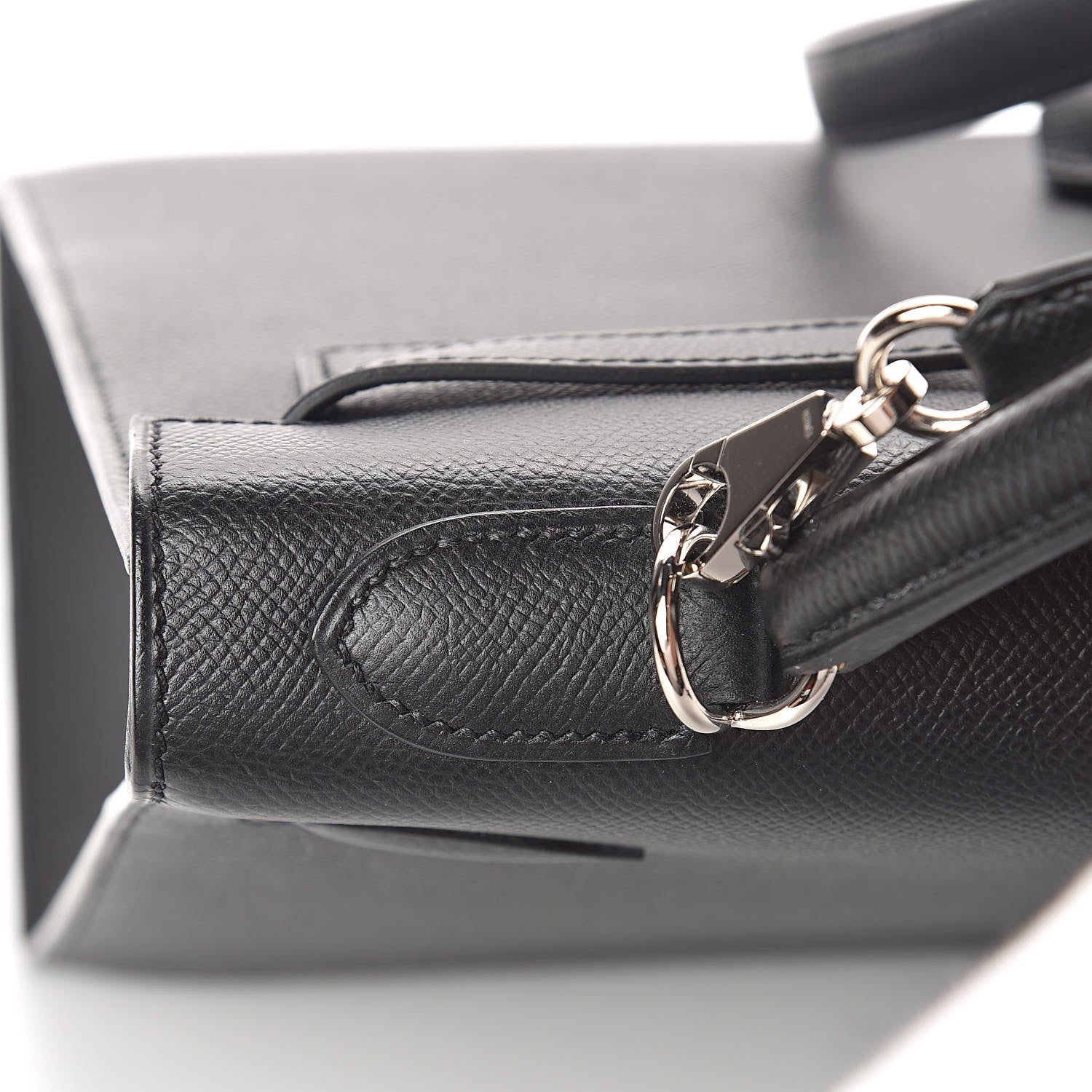 Hermes Epsom Kelly Sellier 32 Black 14 of 36