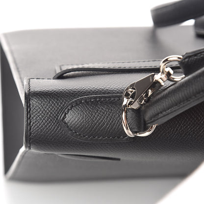 Hermes Epsom Kelly Sellier 32 Black 14 of 36