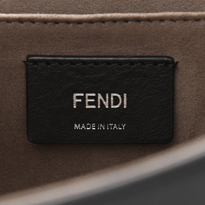 Fendi Vitello Century Opaco F is Fendi Kan I Shoulder Bag Black 6 of 11