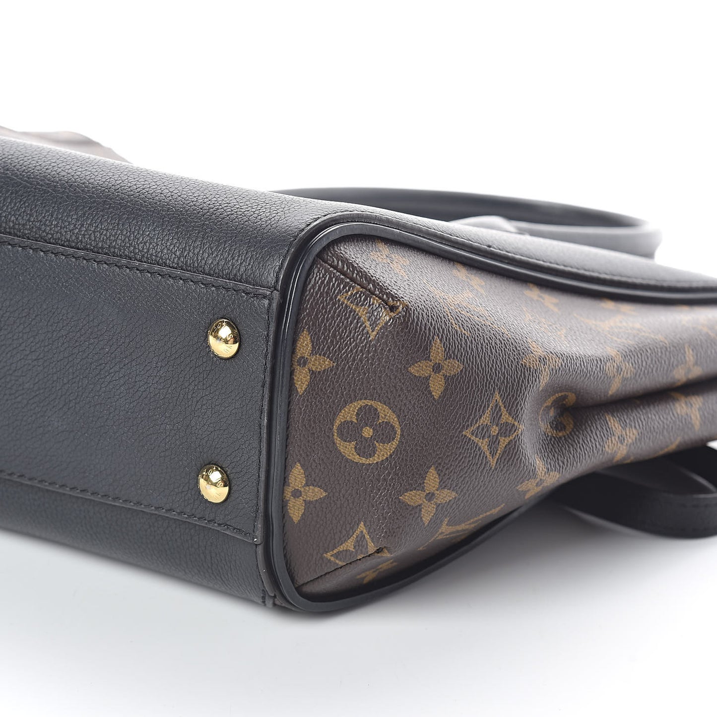 Calfskin Monogram Kimono Tote PM Black