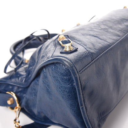 Balenciaga Agneau Giant 12 Gold Hardware City Bleu Mineral 9 of 13